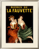 Bieres de La Fauvette Framed Giclee Print by Leonetto Cappiello