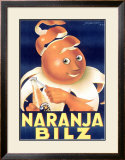 Naranja Bilz Framed Giclee Print