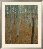 Forest of Beech Trees Prints by Gustav Klimt