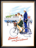 Queen of Bermuda Travel Framed Giclee Print by Adolph Treidler