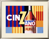 Cinzano Framed Giclee Print by Jacques Nathan-Garamond