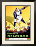 Vermouth Melchior Framed Giclee Print by Dorfi 