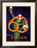 Bretzels Singer Print by Lotti 