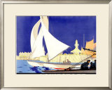 Lowestoft Framed Giclee Print by Frank Newbould