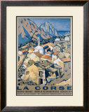 La Corse Framed Giclee Print by Andre Strauss