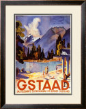 Gstaad Art by Otto Baumberger