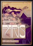 Cigarrillos Paris Framed Giclee Print by Aleardo Villa