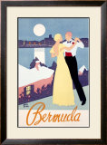 Bermuda Framed Giclee Print by Adolph Treidler