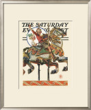 Carousel Ride, c.1930 Framed Giclee Print by Joseph Christian Leyendecker