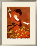 Absinthe Ducros Fils Framed Giclee Print by Leonetto Cappiello