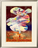 La Loie Fuller, Folies-Bergere Impressão giclée emoldurada por PAL (Jean de Paleologue)