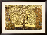 The Tree of Life Posters by Gustav Klimt
