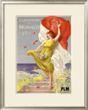 Exposition de Monaco, 1920 Framed Giclee Print by Leonetto Cappiello