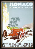 6th Grand Prix Automobile, Monaco, 1934 Prints by Geo Ham