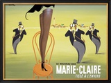 Marie Claire Framed Giclee Print by Pierre Fix-Masseau