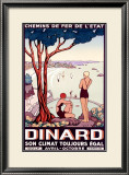 French State Railway, Travel to Dinard Framed Giclee Print