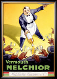 Vermouth Melchior Framed Giclee Print by Dorfi 