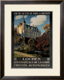 Chateau de Loches Framed Giclee Print by Constant Leon Duval