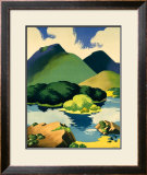 Ireland for Holidays, Killarney Framed Giclee Print by Clodagh Sparrow