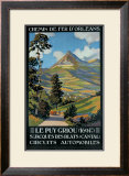 Le Puy Griou Framed Giclee Print by Constant Leon Duval
