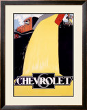Chevrolet 6 Dump Truck Framed Giclee Print