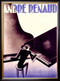 Andre Renaud Framed Giclee Print by Paul Colin