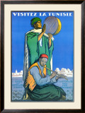 Visitez la Tunisie Prints by Jacques de la Neziere