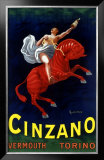 Cinzano Vermouth Torino Framed Giclee Print by Leonetto Cappiello