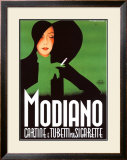 Modiano Framed Giclee Print by Franz Lenhart