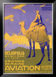 Grande Se Maine Aviation Show Framed Giclee Print