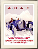 A.D.A.C. Framed Giclee Print by Romer 
