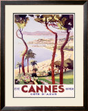Cannes Framed Giclee Print by Peri 