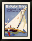 The Perfect Finish Framed Giclee Print by Frank Mather Beatty