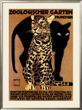 Zoologischer Garten, Munich Framed Giclee Print by Ludwig Hohlwein