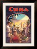 Cuba, Land of Romance Posters by Kerne Erickson