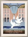 Milano Orient Express Framed Giclee Print by Pierre Fix-Masseau