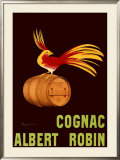 Albert Robin Cognac Framed Giclee Print by Leonetto Cappiello