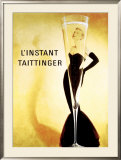 L'Instant Taittinger Framed Giclee Print