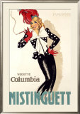 Mistinguett Framed Giclee Print by Van Caulaert