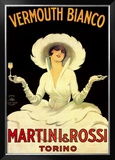 Martini and Rossi, Vermouth Bianco Prints by Marcello Dudovich