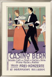 Casino Bern Framed Giclee Print by Henliross 