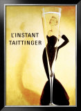 L'Instant Taittinger Framed Giclee Print