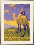 Grande Se Maine Aviation Show Framed Giclee Print