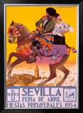 Sevilla Framed Giclee Print by Hohenleiter 