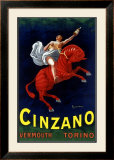Cinzano Vermouth Torino Framed Giclee Print by Leonetto Cappiello