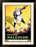 Vermouth Melchior Framed Giclee Print by Dorfi 