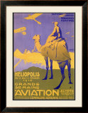 Grande Se Maine Aviation Show Framed Giclee Print