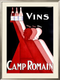 Camp Romain Framed Giclee Print by L. Gadoud