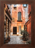 Venice Courtyard Posters by Maureen Love