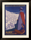 Alger Framed Giclee Print by Roger Broders